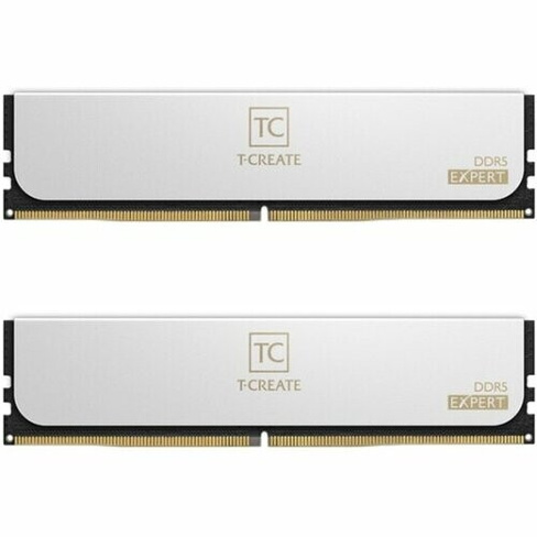 Оперативная память Team Group DDR5 T-Create Expert 32GB (2x16GB) 6000MHz CL30 (30-36-36-76) 1.35V White (CTCWD532G6000HC