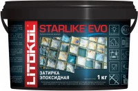 Затирка эпоксидная Литокол Starlike Evo 1 кг S.145 черная