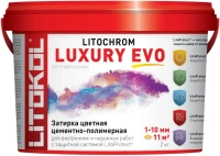 Затирка цветная цементно полимерная Литокол Litochrom Luxury Evo 2 кг LLE.375 турмалин