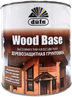 Высокоэффективная бесцветная деревозащитная грунтовка Dufa Wood Base 1 л