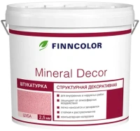 Штукатурка структурная декоративная Финнколор Mineral Decor 25 кг 2.5 мм