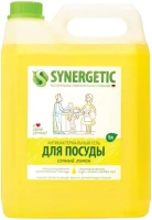 Антибактериальный гель для посуды Синергетик Сочный Лимон 5 л 4 канистры