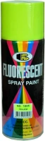 Флуоресцентная спрей краска пылающе яркая Bosny Fluorescent Spray Paint 520 мл желтая