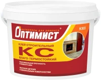 Клей строительный влаго термостойкий для внутренних работ Оптимист КС K 503 1.5 кг