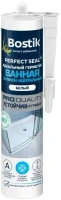 Герметик для санитарных зон устойчив к грибку Bostik Perfect Seal Ванная Силикон Нейтральный 280 мл белый