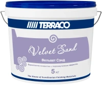 Бархатистое покрытие с перламутровым эффектом Terraco Velvet Sand 5 кг сахар