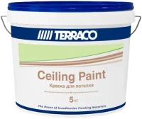 Краска для потолка Terraco Ceiling Paint 5 кг белая