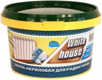 Эмаль акриловая для радиаторов White House 500 г белая