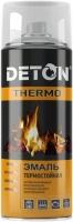 Эмаль термостойкая для покраски нагревательного оборудования Deton Thermo 520 мл белая