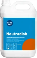 Нейтральное жидкое моющее средство для посуды и поверхностей Kiilto Pro Neutradish 5 л