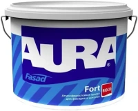 Краска для фасадов и цоколей атмосферостойкая Aura Аура Fasad Fort 4.5 л белая