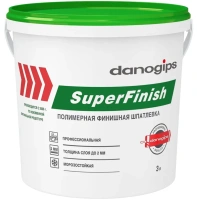 Полимерная финишная шпатлевка Danogips Superfinish 3 л