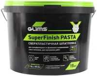 Сверхпластичная шпатлевка Глимс Superfinish Pasta 15 кг