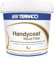 Шпатлевка для заполнения трещин в деревянных поверхностях Terraco Handycoat Wood Filler 1 кг