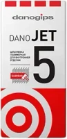 Шпатлевка полимерная для внутренней отделки Danogips Dano Jet 5 25 кг