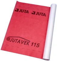 Подкровельная супердиффузионная мембрана Juta Ютавек 115 1.5*50 м красная