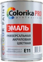Эмаль универсальная акриловая Colorika Prof Color Paint 900 мл красная