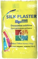 Декоративная добавка блестки люрекс Silk Plaster Mini Lurex 10 г золото