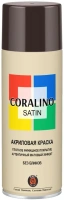 Акриловая аэрозольная краска East Brand Coralino Satin 520 мл коричневый махагон
