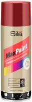 Аэрозольная краска для наружных и внутренних работ Sila Home Max Paint 520 мл вишневая RAL3003 от +5°C до +35°C