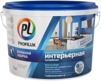 Краска интерьерная влагостойкая Профилюкс PL 10L 7 кг белая