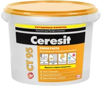Готовая шпатлевка финишная полимерная Ceresit CT 95 Finish Pasta 5 кг