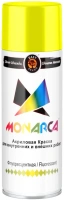 Акриловая краска аэрозольная флуоресцентная East Brand Monarca 520 мл желтая