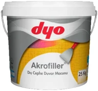 Шпатлевка фасадная на основе акриловой эмульсии DYO Acrofiller 25 кг