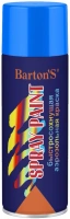 Быстросохнущая аэрозольная краска Barton's Bartons Spray Paint 520 мл синяя RAL5010