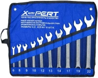 Набор комбинированных гаечных ключей X-Pert Эксперт 6 22 мм 10 ключей