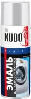 Эмаль для бытовой техники Kudo Kraft Scratch & Chip 520 мл белая
