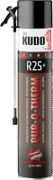 Напыляемая пенополиуретановая теплоизоляция Kudo Home Pur O Therm R25+ 1 л
