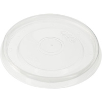 Крышка пластиковая прозрачная диаметр 100 мм (450 штук в упаковке)