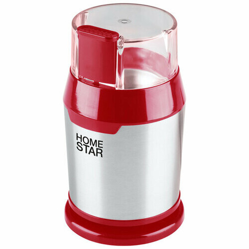 Кофемолка HomeStar HS-2036 цвет: красный, 200 Вт HOMESTAR