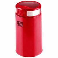 Кофемолка HomeStar HS-2035 цвет: красный, 200 Вт HOMESTAR
