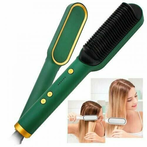 Расческа - выпрямитель для волос Straight comb FH909/ Электрическая расческа для выпрямления волос 5 температурных режим