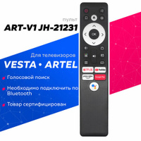 Голосовой пульт для Smart телевизоров Artel и Vesta Huayu