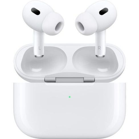 Наушники Apple AirPods Pro 2 2023 USB-C A3047/A3048/A2968, Bluetooth, внутриканальные, белый [mtjv3za/a]