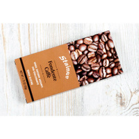 Шоколад с кофе 1091, плитка темного шоколада без сахара и без глютена, 56% какао, STAINER, 0,05 кг Stainer