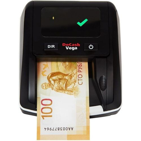 Детектор банкнот DoCash Vega T автоматический рубли АКБ