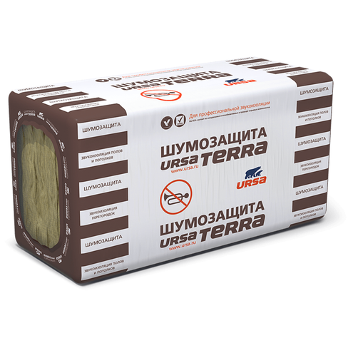 Утеплитель URSA TERRA Шумозащита 5-1250-610-100