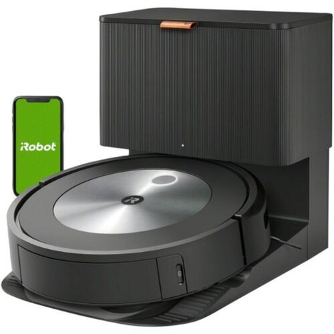 Робот-пылесос iRobot Roomba Combo J7+, 55Вт, черный графит/черный [c755840]