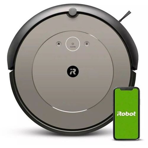 Робот-пылесос iRobot Roomba i1, 55Вт, шампань/черный [i115240rnd]