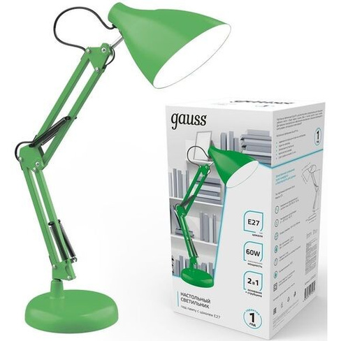 Настольная лампа GAUSS GTL003 зеленый [gt0033]