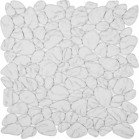 Стеклянная мозаика Agpbl-white 285мм x 285мм (Доставка из Москвы)
