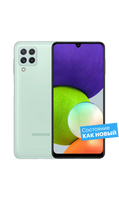 Смартфон Samsung Galaxy A22 128GB Мятный 