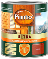 Лазурь влагостойкая для дерева Pinotex Ultra рябина 5803597 (2.5л)