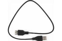 Шнур USB (A)шт. - USB (A)гн. 0,5м "Гарнизон"