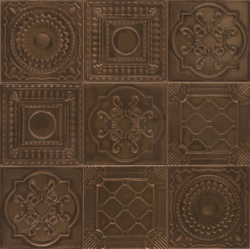 20x20 Relief Bronze керамическая плитка