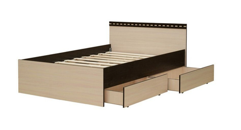 Кровать 1600 мм Ольга-13 с ящиками Фант-Мебель